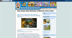 Desktop Screenshot of gamestardefender4.blogspot.com