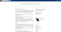 Desktop Screenshot of mini-microsoft-india.blogspot.com