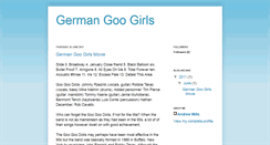 Desktop Screenshot of german-goo-girls07.blogspot.com