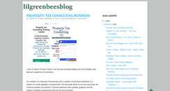 Desktop Screenshot of lilgreenbeesblog.blogspot.com