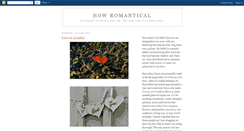 Desktop Screenshot of howromantical.blogspot.com