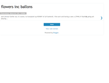 Tablet Screenshot of flowers-inc-ballons.blogspot.com