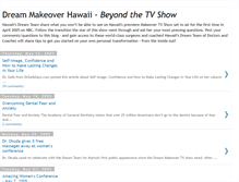 Tablet Screenshot of dreammakeoverhawaii.blogspot.com