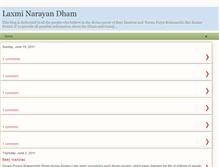 Tablet Screenshot of lakshminarayandham.blogspot.com