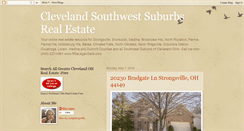 Desktop Screenshot of clevelandsouthwestsuburbsrealestate.blogspot.com