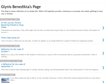 Tablet Screenshot of glynisbenedikta.blogspot.com
