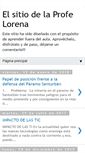 Mobile Screenshot of elsitiodelaprofelorena.blogspot.com