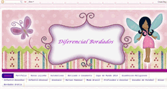Desktop Screenshot of diferencialbordados.blogspot.com