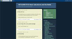Desktop Screenshot of musicsubculturesmedia.blogspot.com