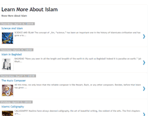 Tablet Screenshot of learn-more-islam.blogspot.com