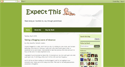 Desktop Screenshot of expectthisnewmoms.blogspot.com