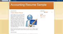 Desktop Screenshot of accounting-resumes.blogspot.com