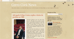 Desktop Screenshot of cerrocoranews.blogspot.com