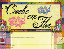 Tablet Screenshot of crocheemflor.blogspot.com