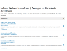 Tablet Screenshot of indexarweb.blogspot.com