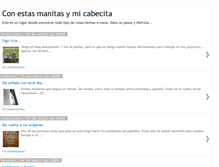 Tablet Screenshot of conestasmanitasymicabecita.blogspot.com