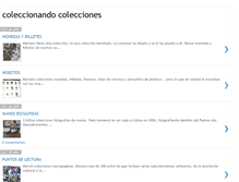Tablet Screenshot of coleccionandocolecciones.blogspot.com