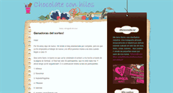 Desktop Screenshot of chocolateconhilos.blogspot.com