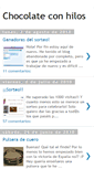 Mobile Screenshot of chocolateconhilos.blogspot.com