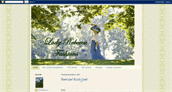 Desktop Screenshot of ladyrebeccafashions.blogspot.com