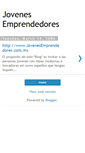 Mobile Screenshot of jovenes-emprendedores.blogspot.com