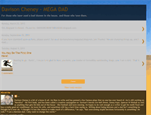 Tablet Screenshot of davisoncheney-megadad.blogspot.com