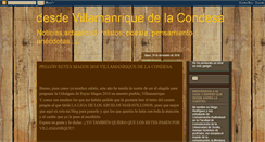 Desktop Screenshot of desdevillamanriquedelacondesa.blogspot.com