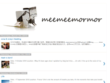 Tablet Screenshot of meemeemormor.blogspot.com