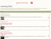 Tablet Screenshot of amazing-cities.blogspot.com