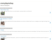 Tablet Screenshot of everydaywiththemckays.blogspot.com