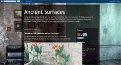 Desktop Screenshot of ancientsurfaces.blogspot.com