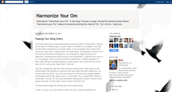 Desktop Screenshot of harmonizeyourom.blogspot.com