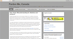 Desktop Screenshot of pardonmecanada.blogspot.com