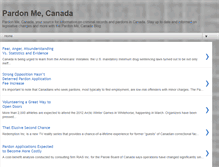 Tablet Screenshot of pardonmecanada.blogspot.com