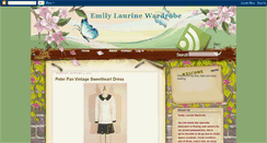 Desktop Screenshot of emilylaurine-wardrobe.blogspot.com