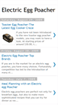 Mobile Screenshot of electric-egg-poacher.blogspot.com