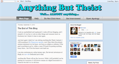 Desktop Screenshot of anythingbuttheist.blogspot.com