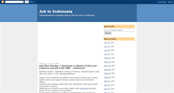 Desktop Screenshot of jobinindo.blogspot.com