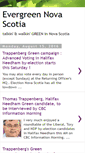 Mobile Screenshot of evergreennovascotia.blogspot.com