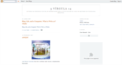Desktop Screenshot of 3virgula14.blogspot.com