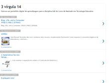 Tablet Screenshot of 3virgula14.blogspot.com