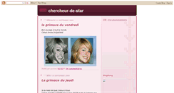 Desktop Screenshot of chercheur-de-star.blogspot.com