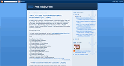 Desktop Screenshot of fostis.blogspot.com