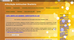 Desktop Screenshot of antinuclearbr.blogspot.com