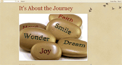 Desktop Screenshot of journeying-itsaboutthejourney.blogspot.com