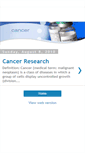 Mobile Screenshot of cancerassist.blogspot.com