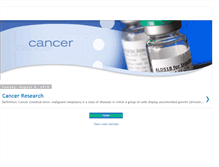 Tablet Screenshot of cancerassist.blogspot.com