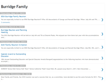 Tablet Screenshot of burridgesrfamily.blogspot.com