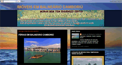 Desktop Screenshot of imoveisembalneariocamboriu.blogspot.com