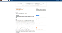 Desktop Screenshot of foodspecialist.blogspot.com